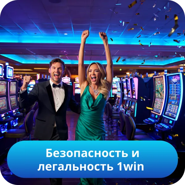 Безопасность и легальность 1win